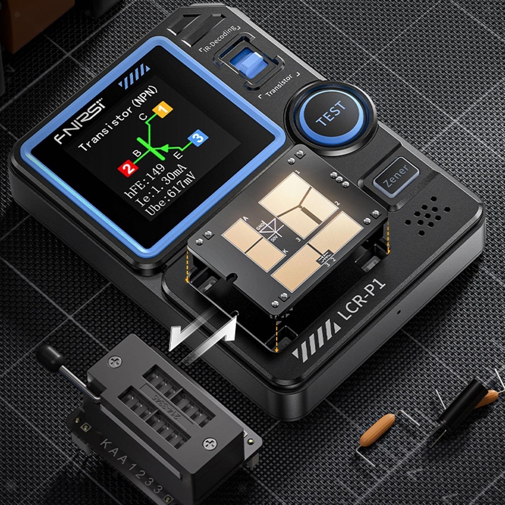 Transistor Tester Kit Transistor Meter Automatic Checker Utility Tool Electronic
