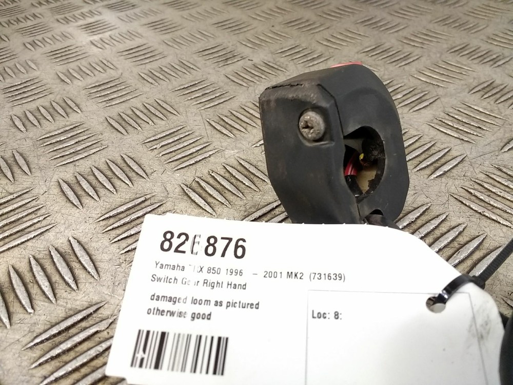 YAMAHA TRX 850 RIGHT SWITCH GEAR