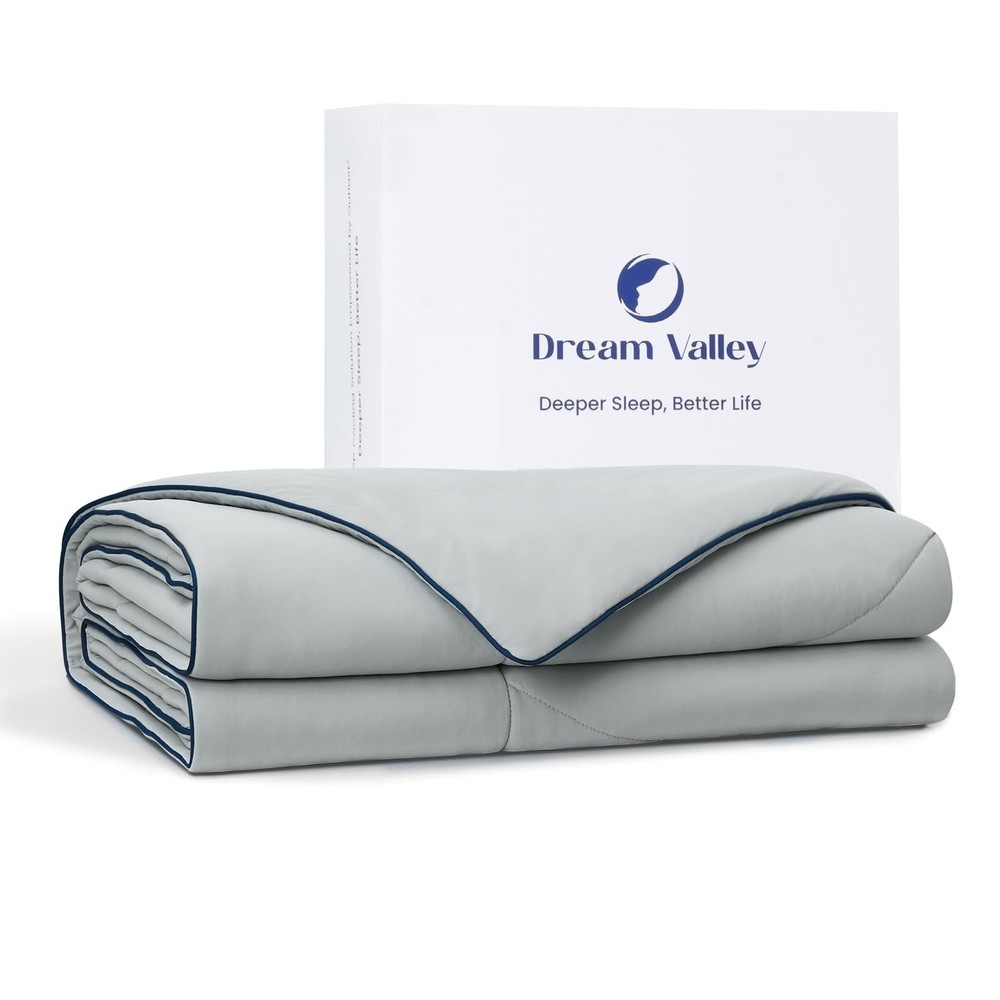 Dream Valley® Outlast® Cooling Comforter, Throw Size, Breathable NASA-