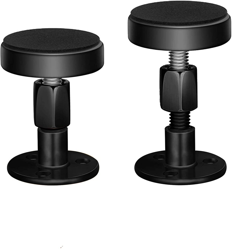 2PCS Black Adjustable Bed Frame Anti-Shake Tool, Headboard Stoppers