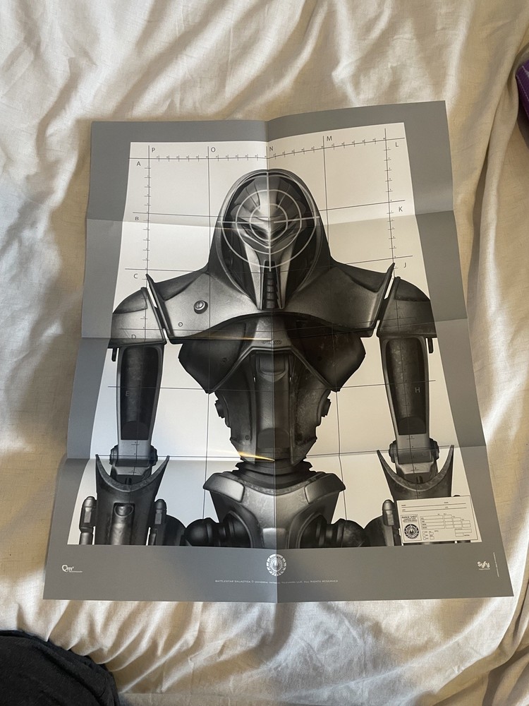 Battlestar Galactica Range Sheets - Loot Crate - Two Posters
