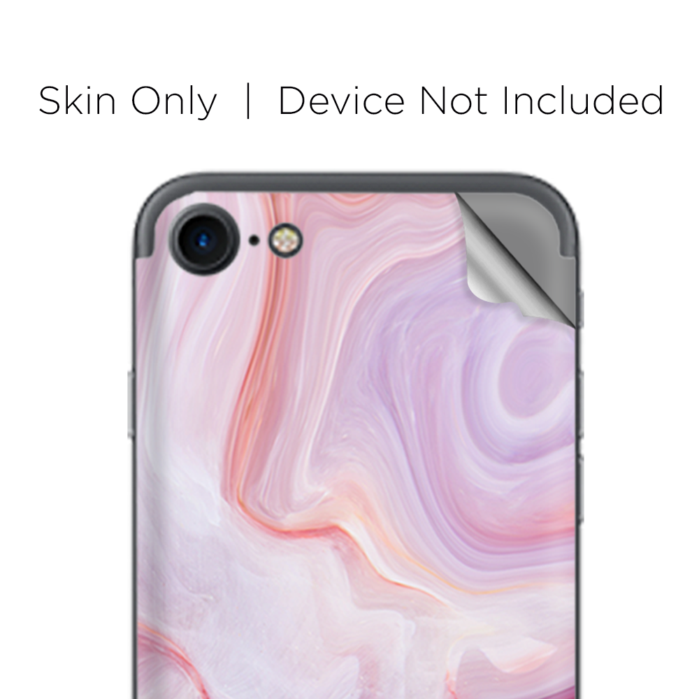 Apple iPhone 7 / 8 Skins Decal Wrap Pink Stone Marble Geode