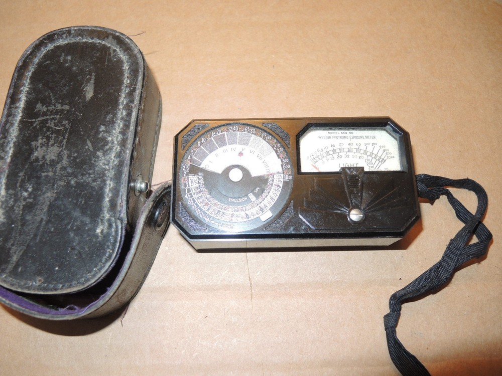 WESTON 650 PHOTRONIC LIGHT METER UNIVERSAL WORKS