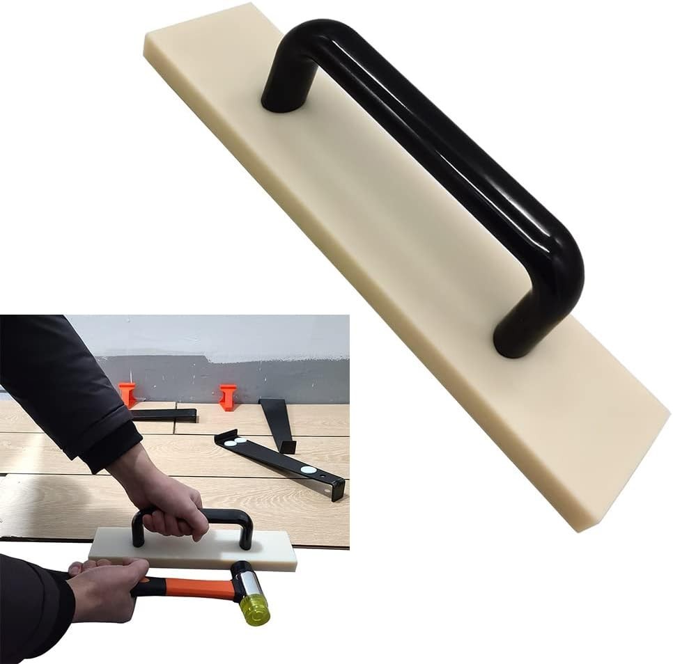 Tapping Block, Durable Flooring Tapping Block with Handle, Practical Vinyl Fl...