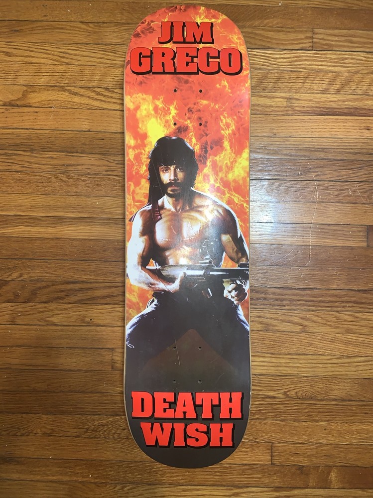 Deathwish Jim Greco Rambo Skateboard Deck. 2010 Model
