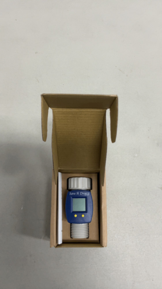 Save a Drop P3 Blue Water Flow Meter | Measure Gallon Usage