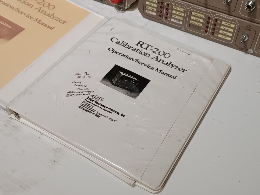 Timeter Instrument Corporation RT-200 Calibration Analyzer - Powers On