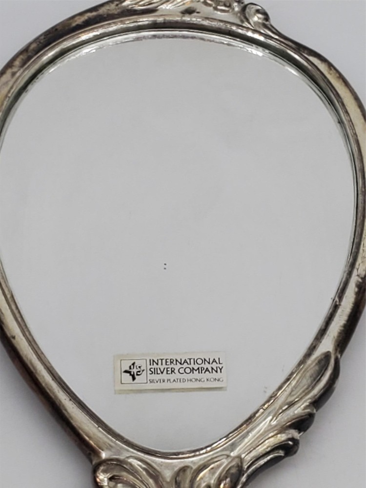 Silver Plated Hand Mirror