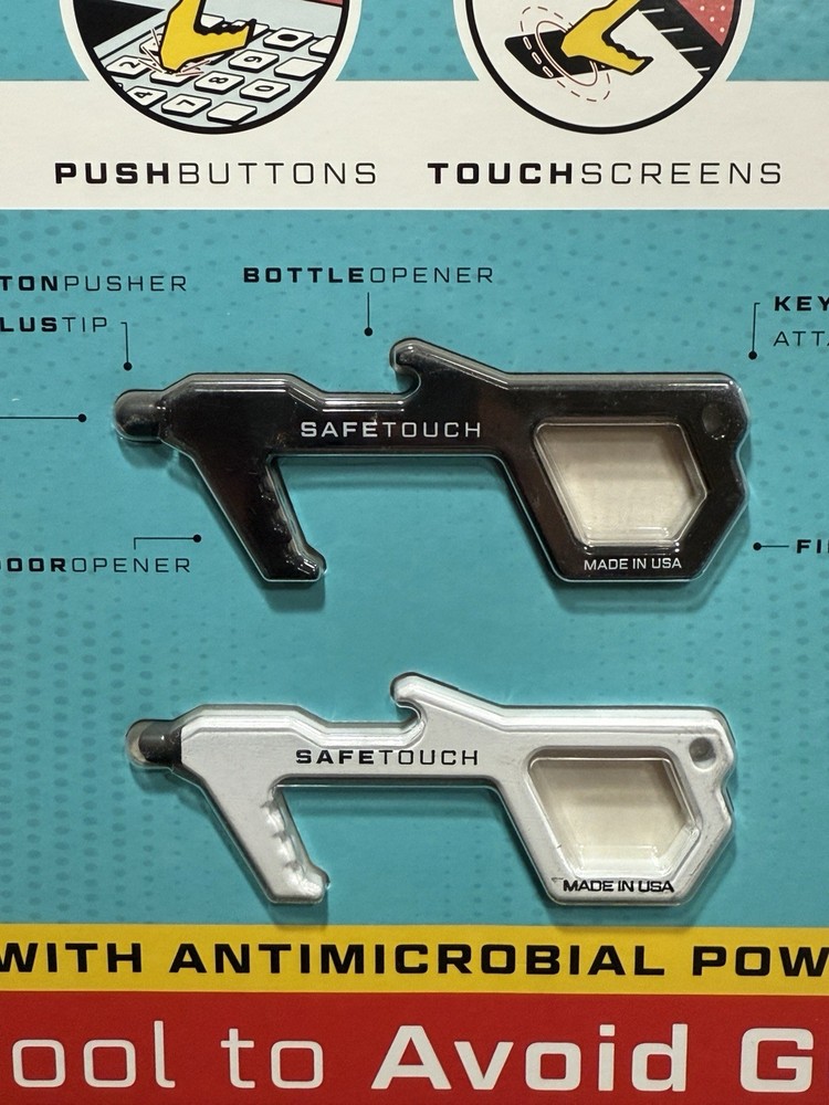 SafeTouch Hygiene Multi-Tool (2-Pack) bottle opener tool Prevent Germs