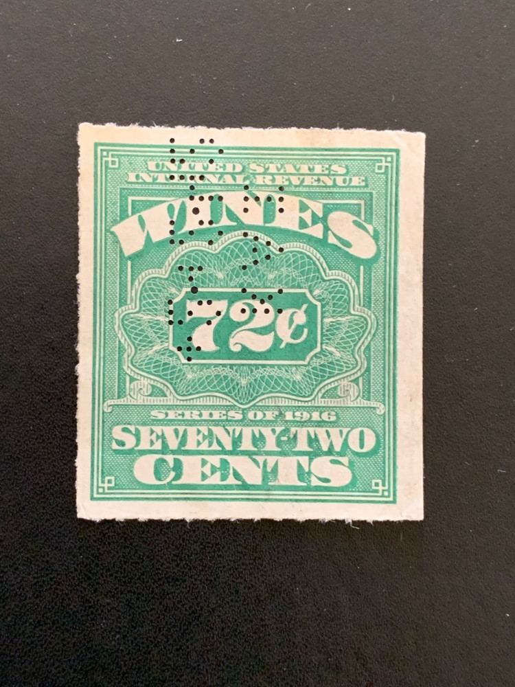 Scott # RE75 - Wines - Revenue - Used