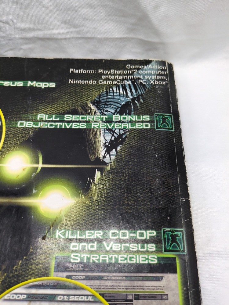 Splinter Cell Chaos Theory Tom Clancys Strategy Guide Book