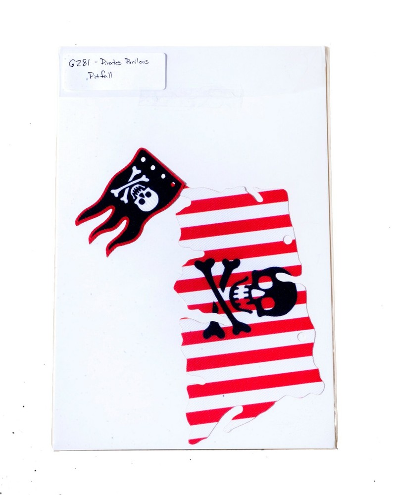 Custom Replacement Laser Cut Cloth Sails for 6281 Pirates Perilous Pitfall