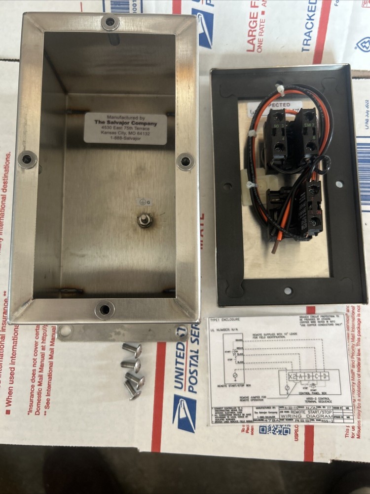 Salvatore RSS Control Remote Start/Stop Switch NEW LPU