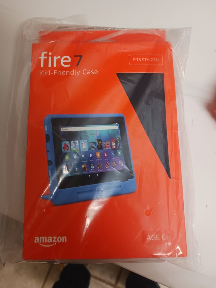 Kid-Proof CASE for Amazon Fire 7 (9th Generation - 2019 Release) - Black