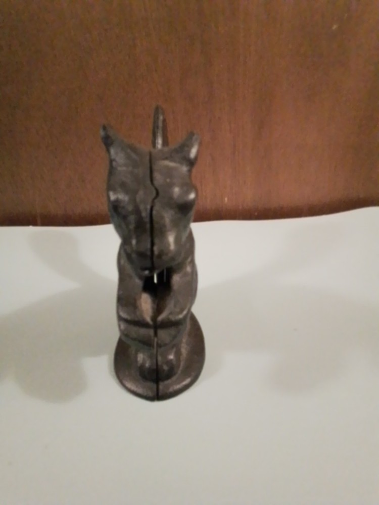 Squirrel Nutcracker Nut Cracker Cast Iron Metal Hefty Vintage Holidays