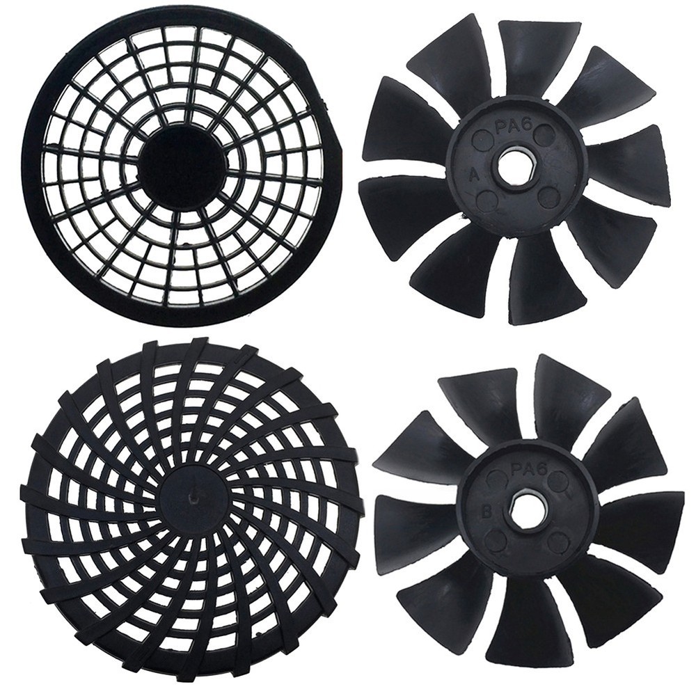 Silent and Efficient Air Compressor Fan Blade for Direct Connected Pump