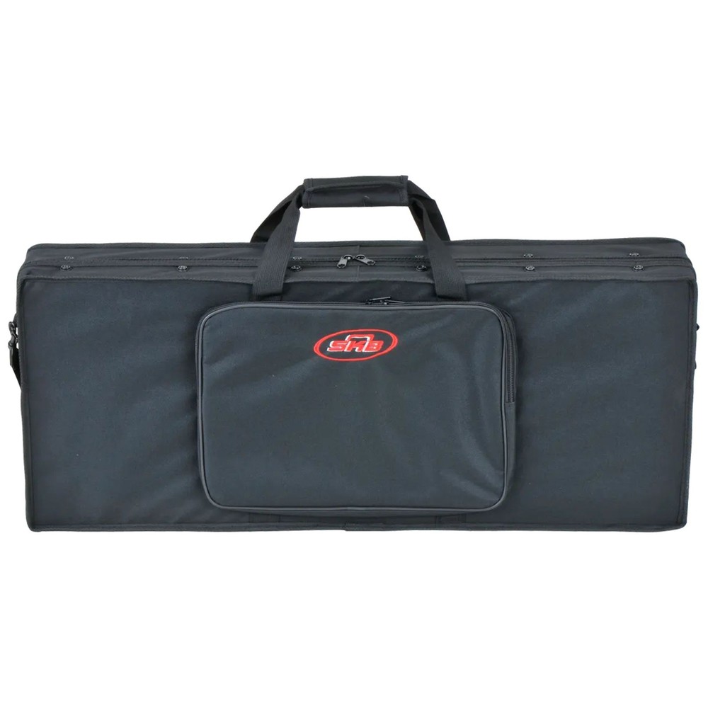 SKB 32”x12” DJ Controller & Small MIDI Keyboard Soft Case Padded Bag, Black