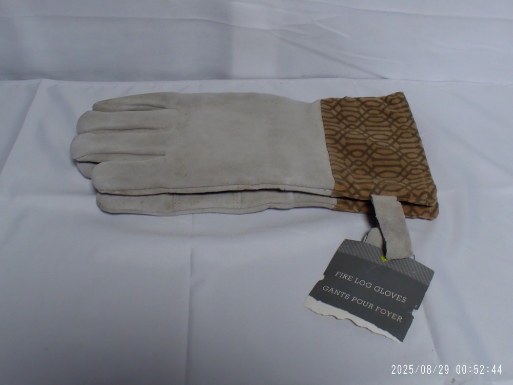 "New" Leather Threshold Fire Log Gloves