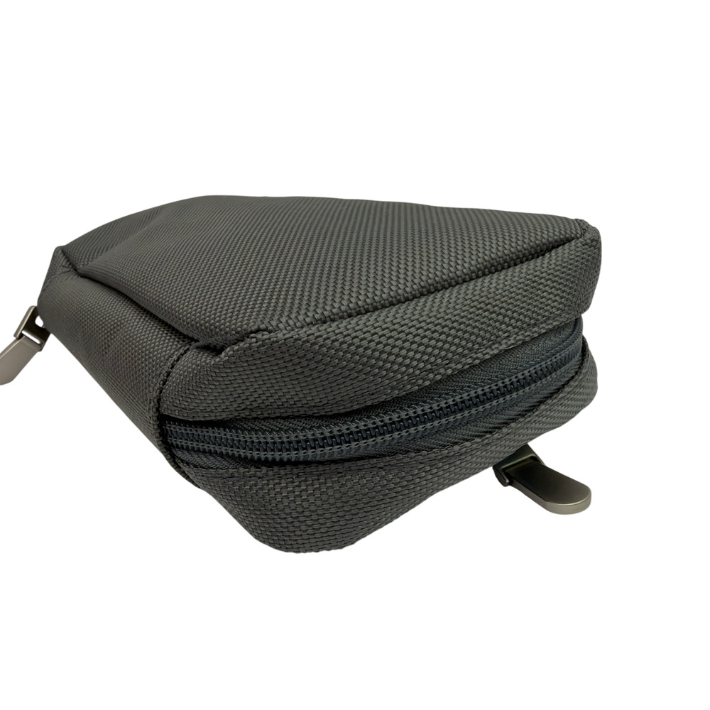 Microsoft Gray Zippered Travel/Accessory Pouch Case 9x4x2