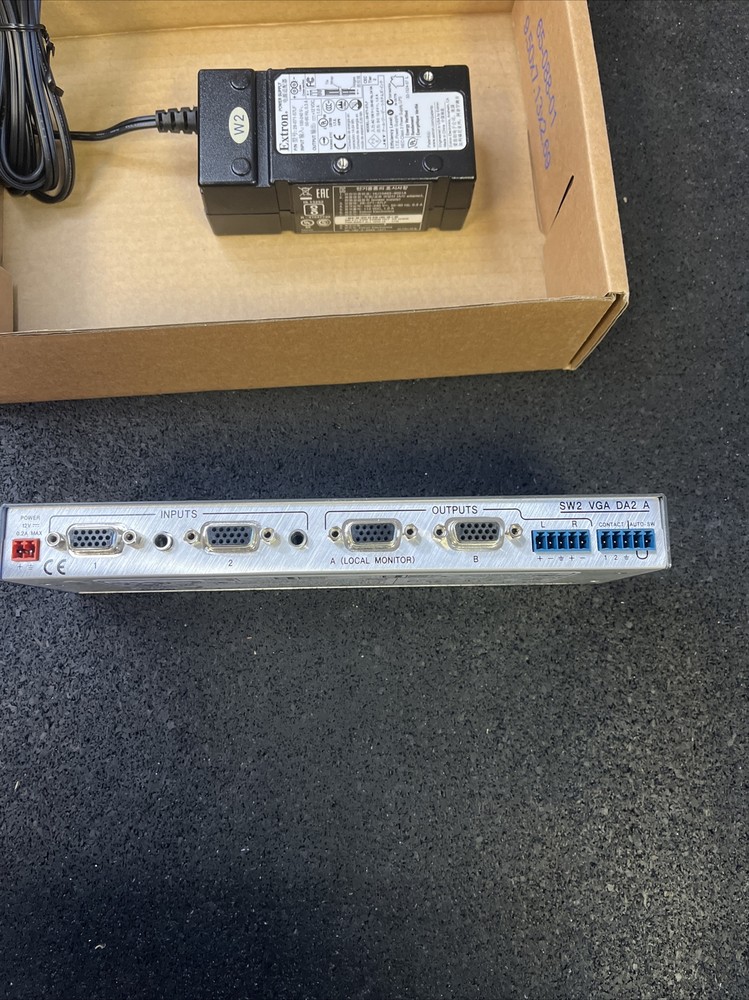 NEW - Extron SW2 VGA DA2 A Video Switcher