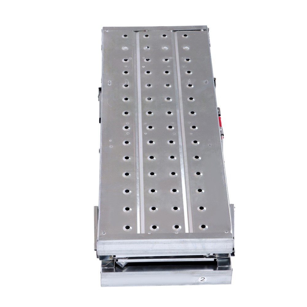 LABLT 1.6m Scaffolding, Adjustable Work Platform Scaffold Tower Ladder Stool