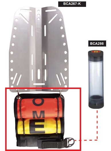 OMS EDS Pouch - Emergency Deployment System - SMB and Canister Storage