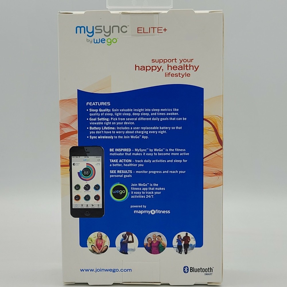 Mysync ELITE+ Easy to Use Activity and Sleep Tracker 24/7 Tracking Wego