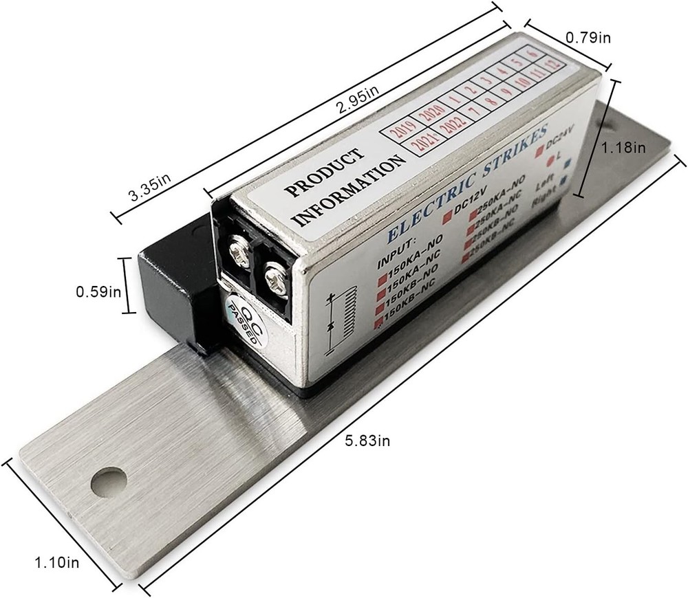 Automatic Swing Door Olide-120B with Wireless Push Panel and 880lbs Eletric Lock