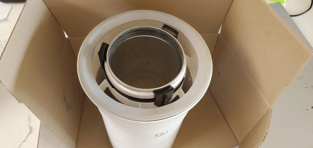 Rinnai 10" Vent Pipe Extension 224051 Ubbink Tankless Hot Water