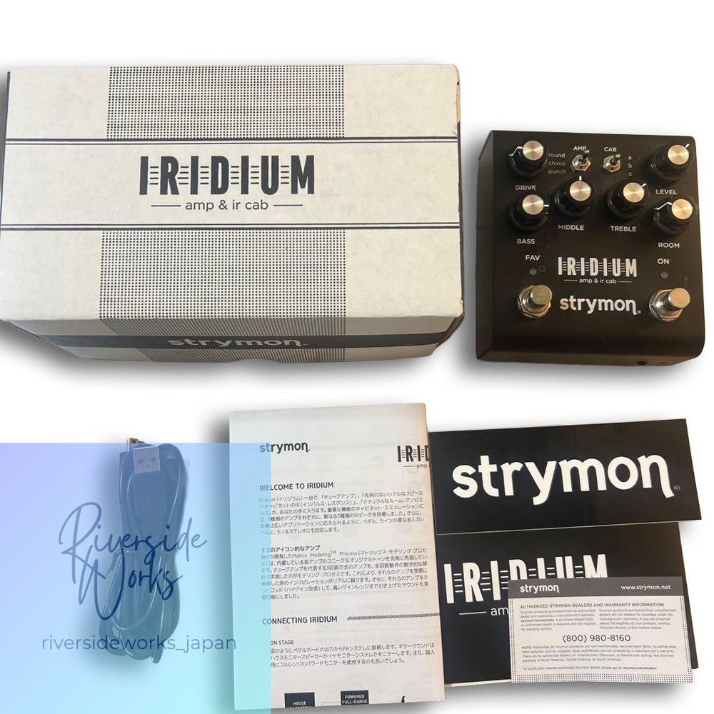 strymon IRIDIUM Guitar Amp Simulator Pedal