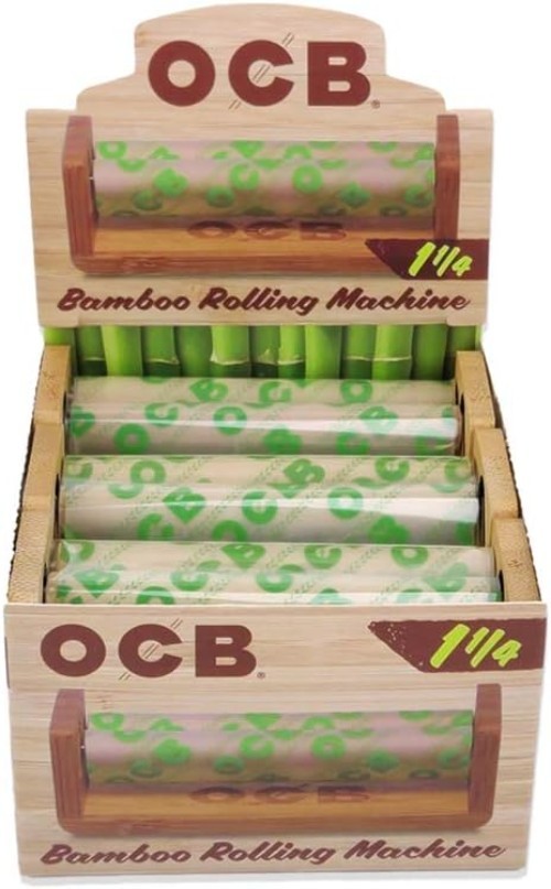 Bamboo Rolling Machine - Eco-Style 1 1/4 Size, 78mm Compact Dimensions