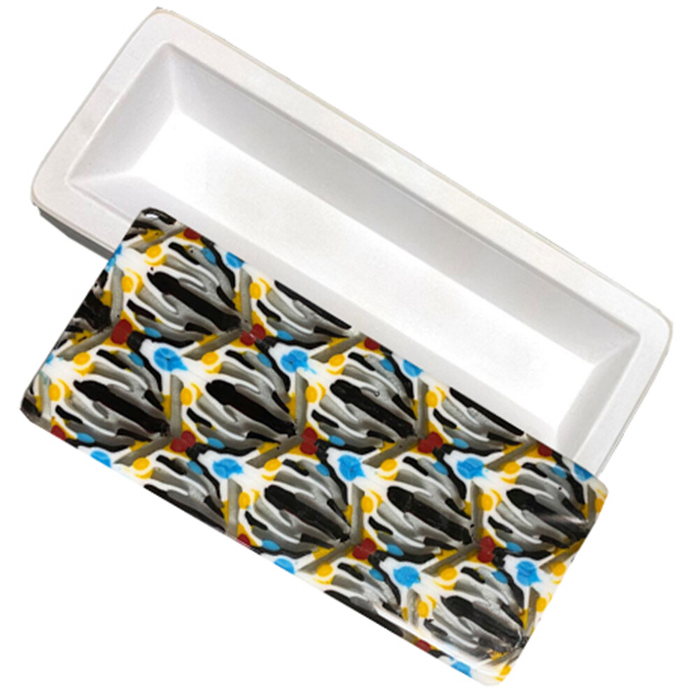 Hexagon Pattern Bar Dam - Creative Paradise Glass Fusing Mold #GM260