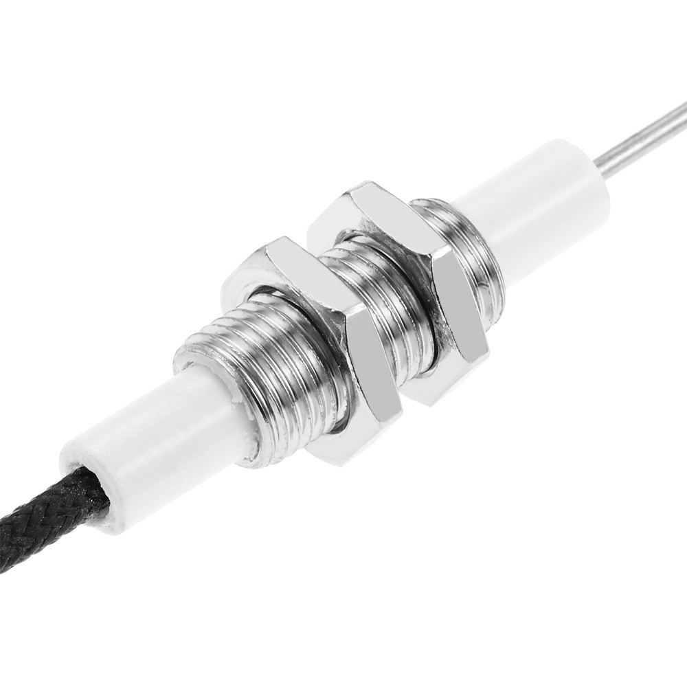 4 x Spark Igniter Flame Sensor with M10 Threaded 36" Ignition Plug Wire
