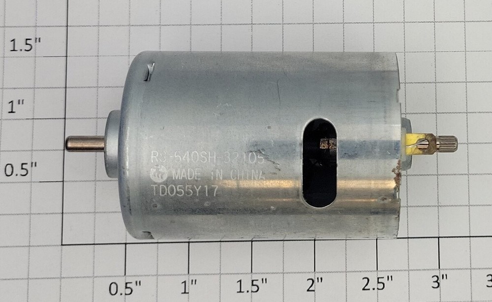 RS-540SH-32105 12-Volt DC Can Motor