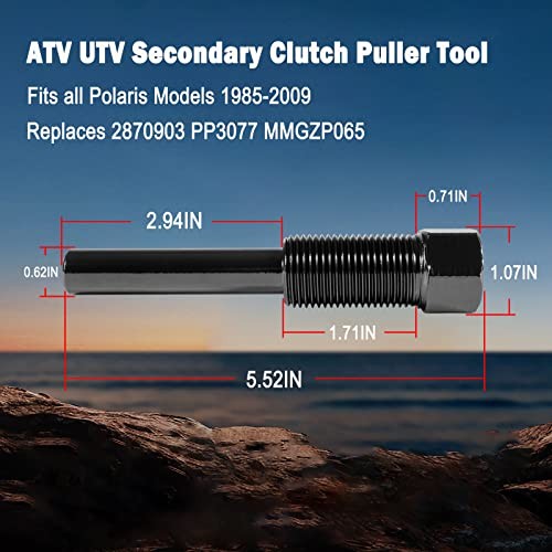 ATV UTV Secondary Clutch Puller Tool fits all Polaris Models 1985-2009