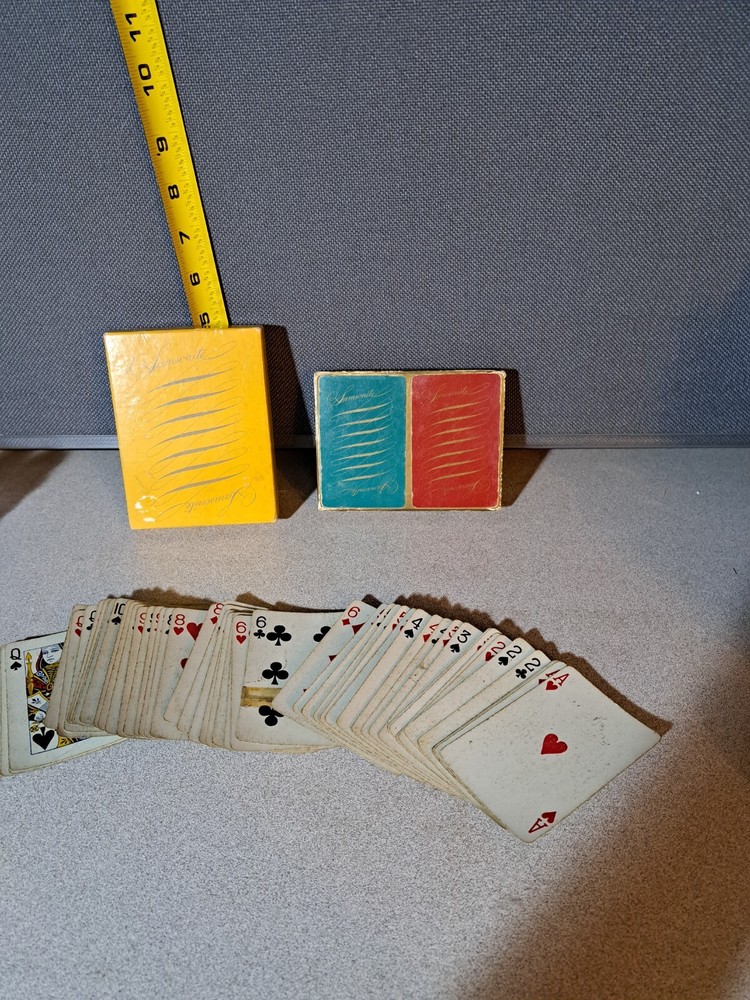 Vintage Samsonite Playing Cards #1928L171