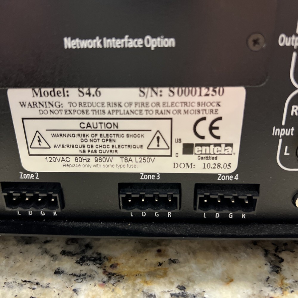 Matrix Audio Series S4.6 - 4 source controller Power Amplifier Amp