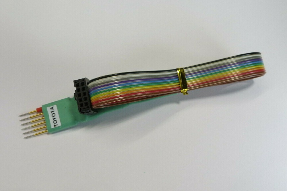 Toyota 2.54mm  6 position pogo adapter for Smelecom USAProg EEPROM Programming