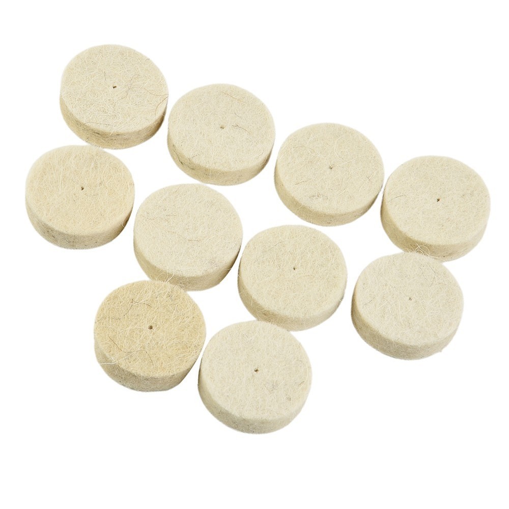 33pcs Buffing Wheel Kit Wool Wheels 3mm Tool Accessory Power Tools Rotary Tool
