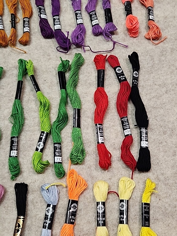 Loops And Threads Embroidery Floss 36 Count Multiple Color