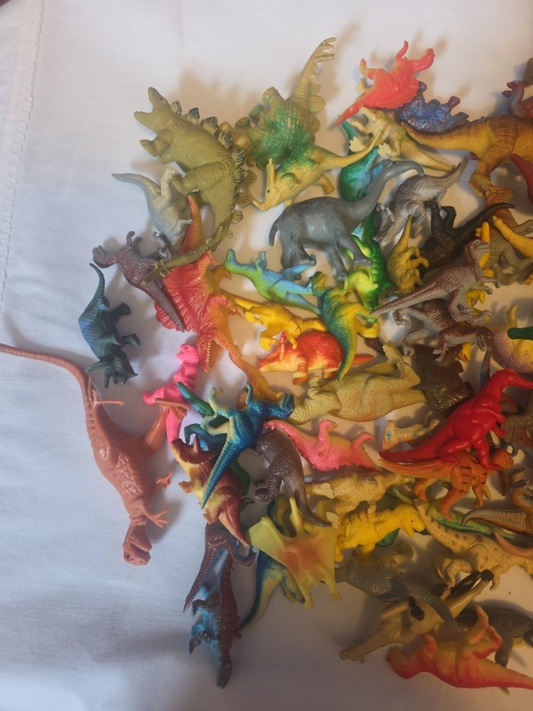 Toy Dinosaurs Lot Plastic