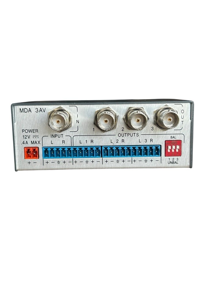 EXTRON MDA 3V Component Distribution Amplifier