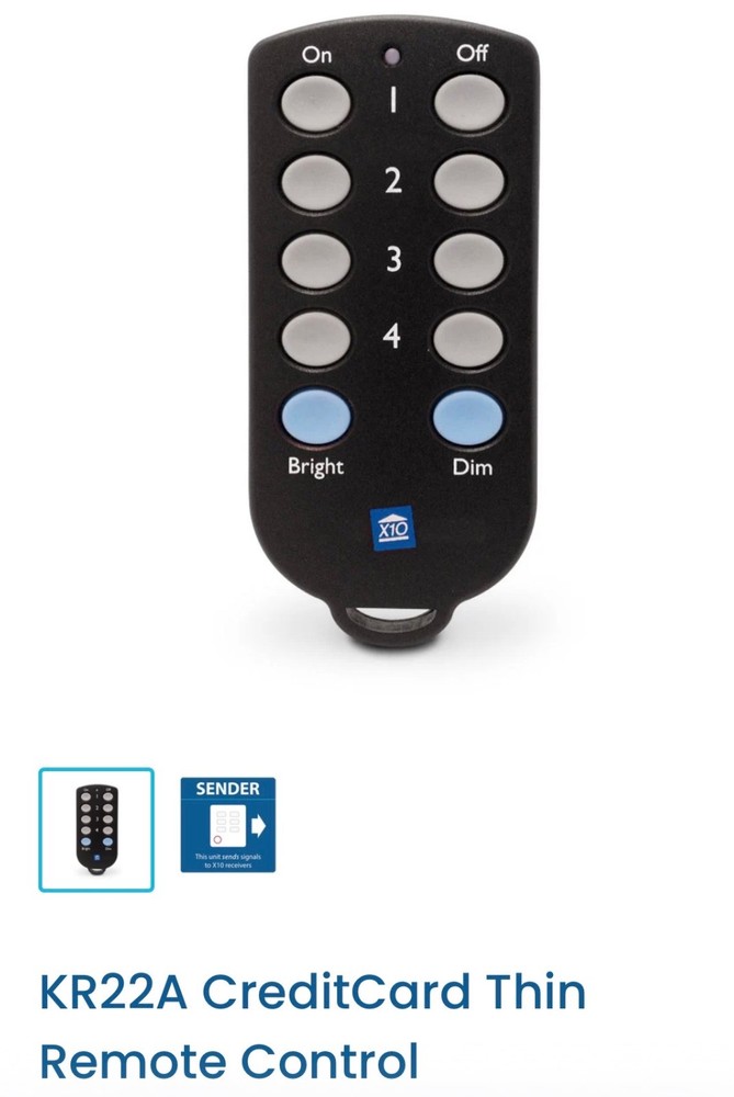 x10 credit card controller KR22A