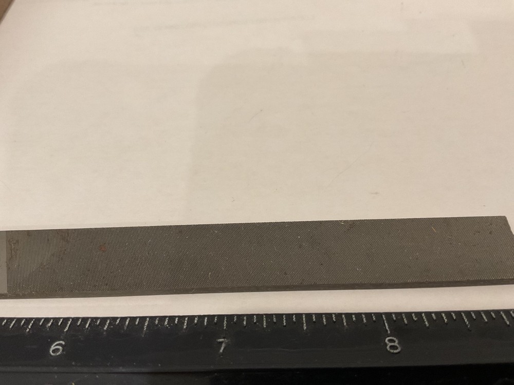 New Heller 4" Swiss Pattern Hand File, 2nd Cut