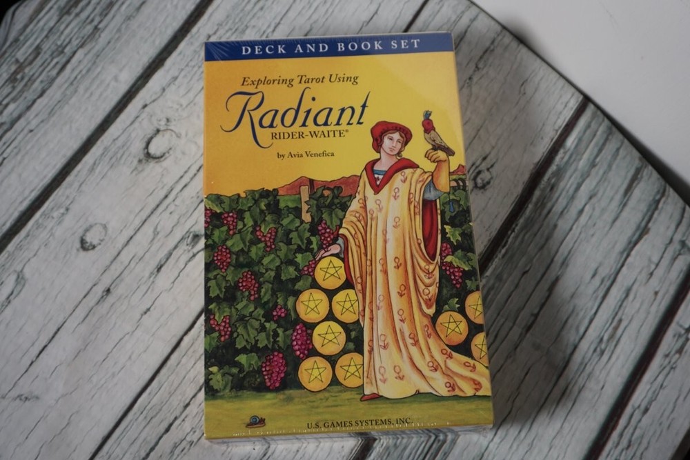 Exploring Tarot Using Radiant Rider-Waite Tarot Card Deck & Book Set