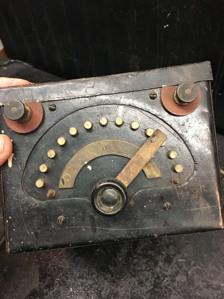 Antique Prewar GENERAL ELECTRIC Toy Train Transformer Dial UP