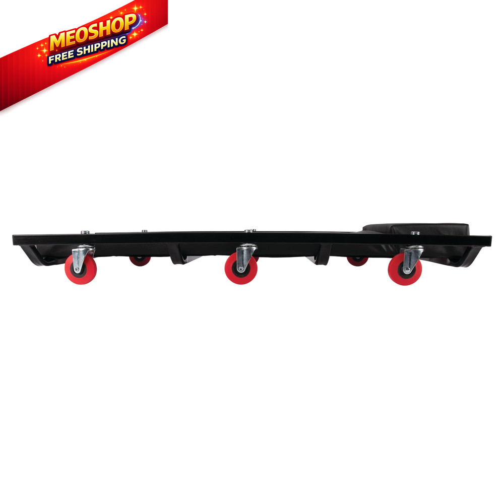 Performance Tool W85005 40-Inch 6-Caster 40" W/ Adj. Headrest, Black