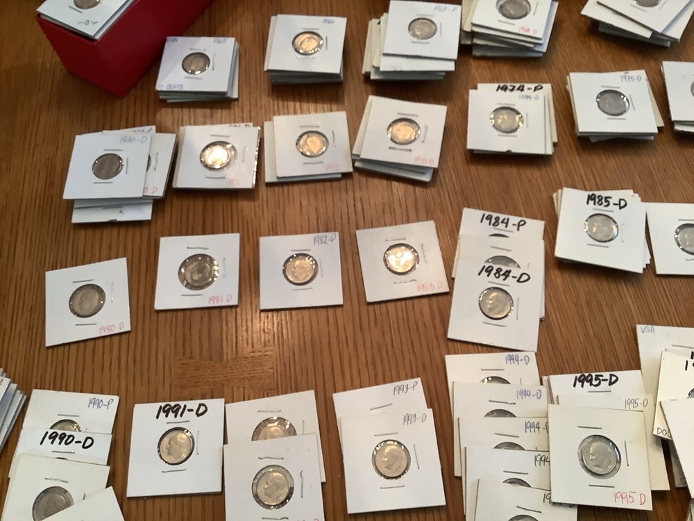 Roosevelt Dime 1968 D AU To UNC (Random Pull From Collection