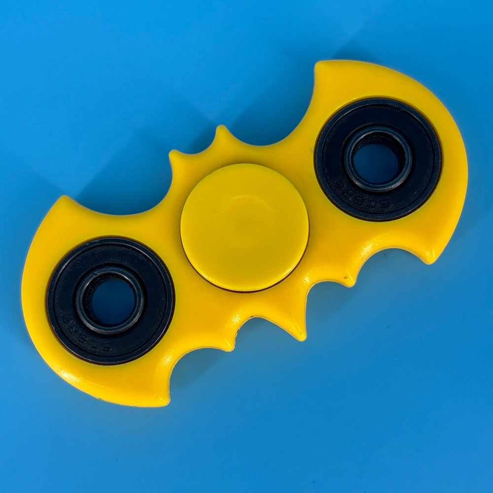 Batman Yellow logo Fidget Spinner