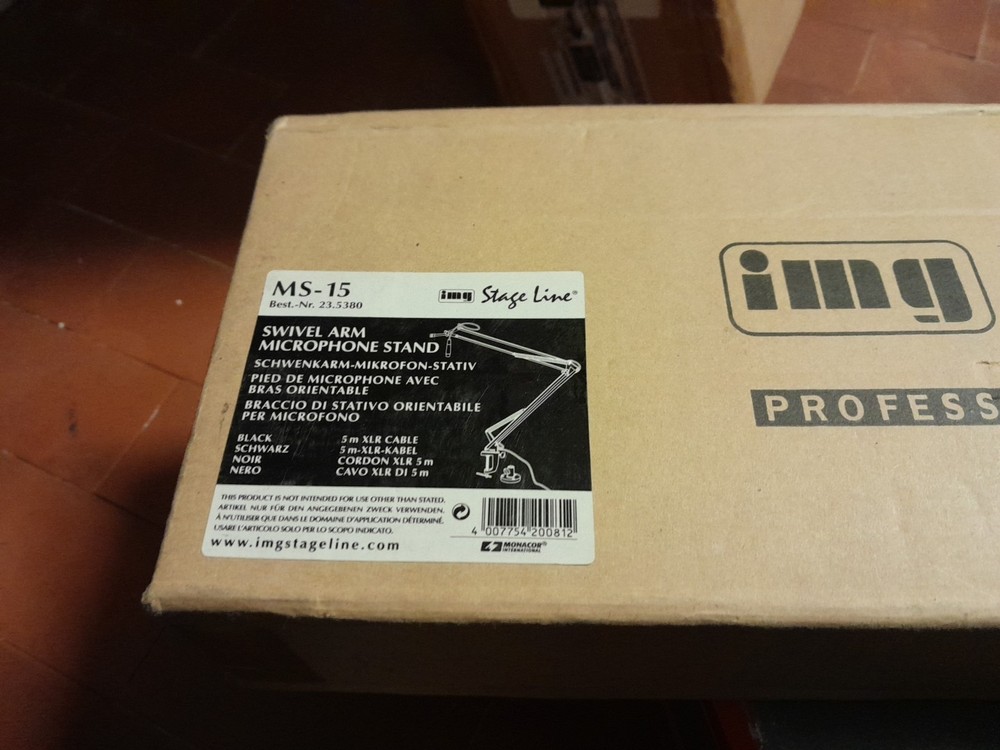 IMG Stageline Ms-15 Microphone Arm